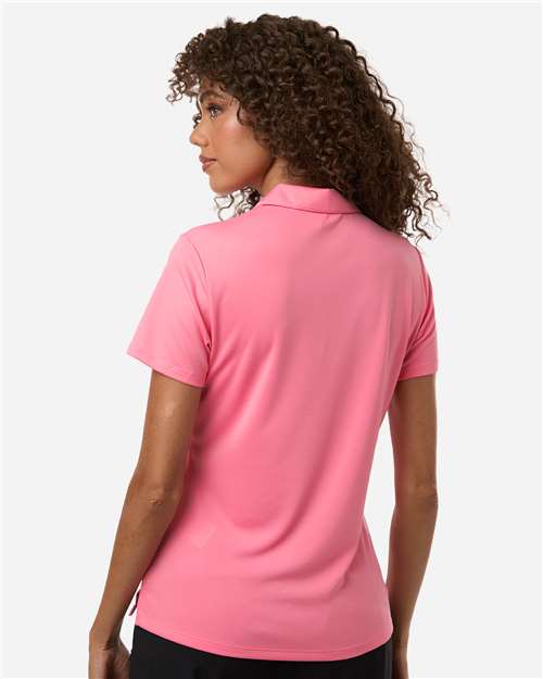 Adidas A231 Women's Performance Polo - Bliss Pink - model back