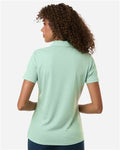 Adidas A231 Women's Performance Polo - Clear Mint - model back