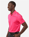 Adidas A430 Men's Performance Piqué Polo - Lucid Pink - model side