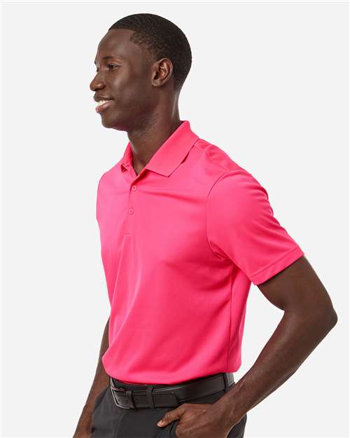 Adidas A430 Men's Performance Piqué Polo - Lucid Pink - model side