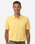 Adidas A430 Men's Performance Piqué Polo - Almost Yellow - model front