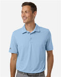 Adidas A514 Men's Ultimate365 Solid Polo - Clear Sky - model front