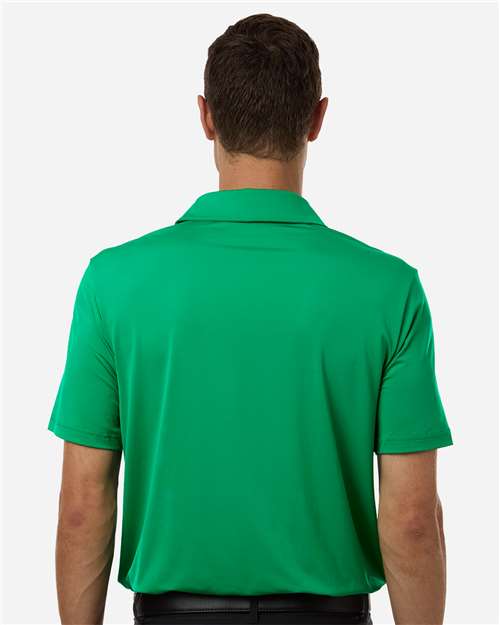 Adidas A514 Men's Ultimate365 Solid Polo - Court Green - model back