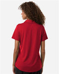 Adidas A515 Women's Ultimate365 Solid Polo - Power Red - model back