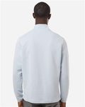 Adidas A588 Men's Spacer Quarter-Zip Pullover - Halo Blue - model back