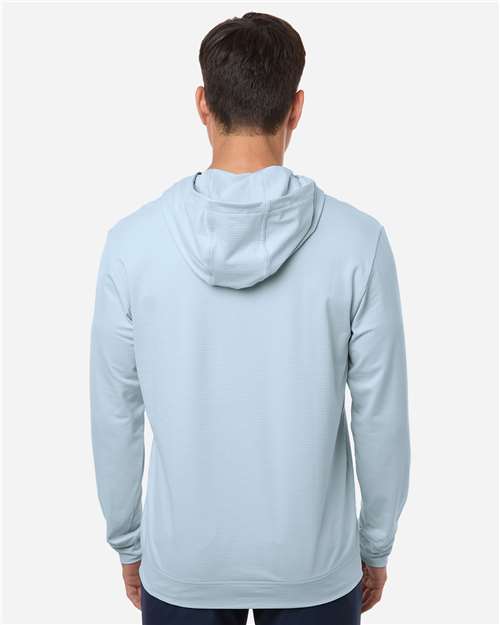 Adidas A2009 Men's Ultimate365 Elevated Hoodie - Crystal Sky - model back