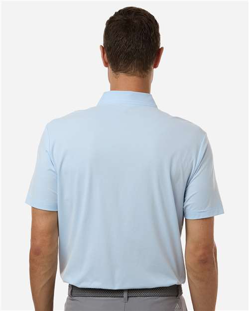 Adidas A2013 Men's Ultimate365 Tour Twistknit Polo - Crystal Sky - model back