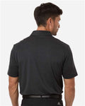 Adidas A2023 Men's Ultimate365 Mesh Tango Print Climacool Polo - Black/ Carbon - model back