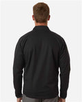 Adidas A2027 Men's Ultimate365 Wind Quarter-Zip Pullover - Black - model back