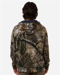 RealTree RT5201 Unisex Realtree Performance Full-Zip Hooded Sweatshirt - Camo - model back