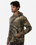 RealTree RT5302 Unisex Realtree Performance Hooded Sweatshirt - Camo - model side
