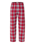 Boxercraft BM6624 Men's Harley Flannel Pants - Red Mcintosh Plaid - front