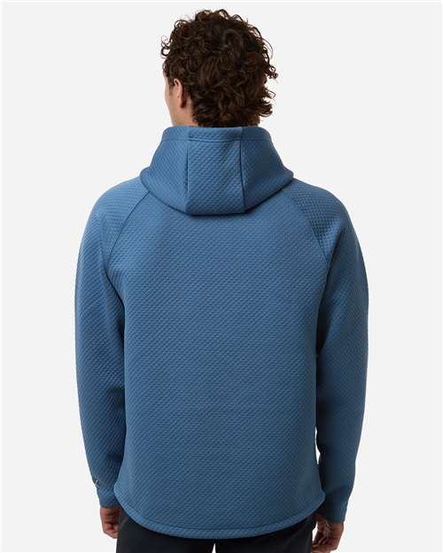 Puma Golf 638594 Men's Pebble Hooded Pullover - Blue Horizon - model back