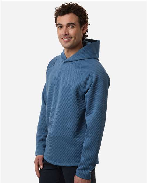 Puma Golf 638594 Men's Pebble Hooded Pullover - Blue Horizon - model side