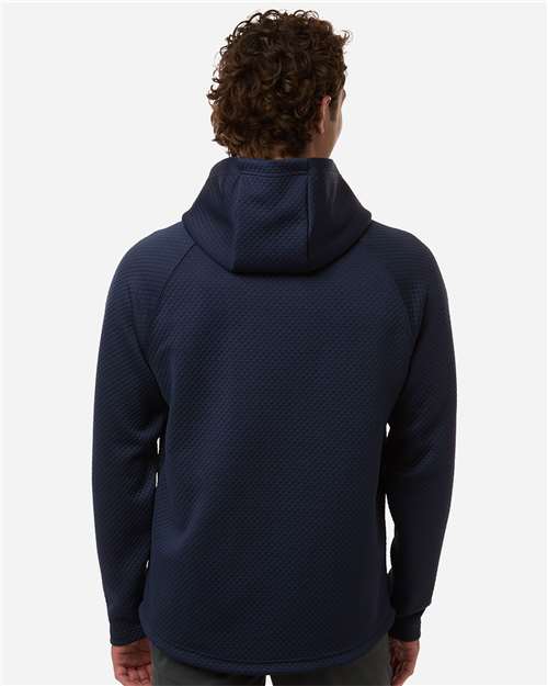 Puma Golf 638594 Men's Pebble Hooded Pullover - Deep Navy - model back