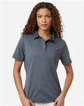 Swannies SW2001L Women's Ella Polo - Navy Heather - model front