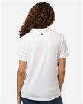 Swannies SW2001L Women's Ella Polo - White - model back
