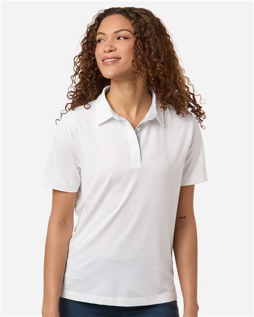 Swannies SW2001L Women's Ella Polo - White - model front