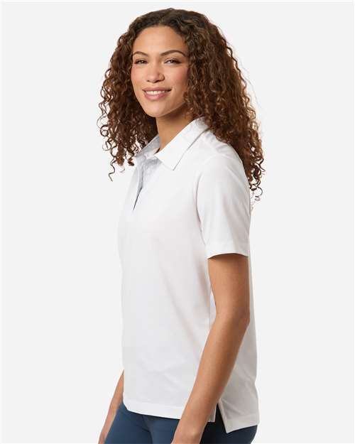 Swannies SW2001L Women's Ella Polo - White - model side
