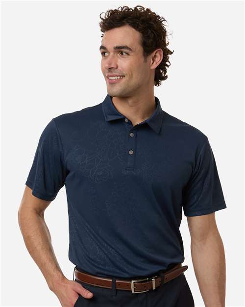 Swannies SW5100 Men's Ehrman Polo - Navy - model front