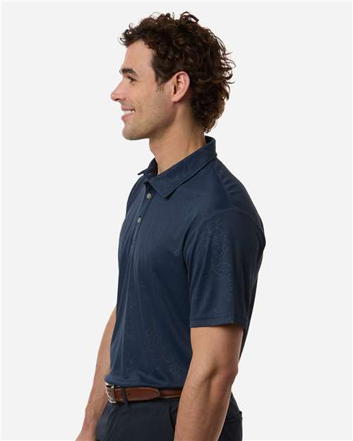 Swannies SW5100 Men's Ehrman Polo - Navy - model side