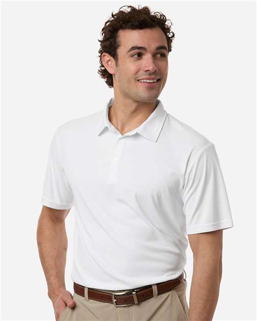 Swannies SW5100 Men's Ehrman Polo - White - model front