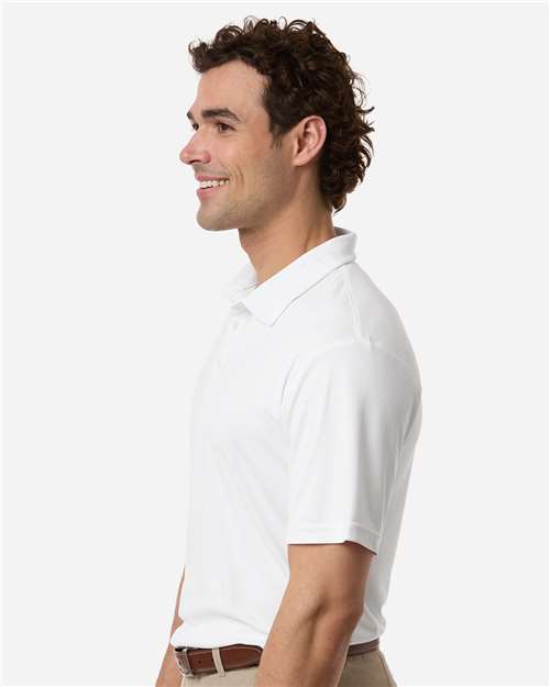 Swannies SW5100 Men's Ehrman Polo - White - model side