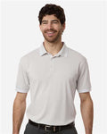 Swannies SW8700 Men's Thatcher Tipped Polo - Glacier - model front
