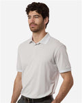 Swannies SW8700 Men's Thatcher Tipped Polo - Glacier - model side