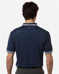 Swannies SW8700 Men's Thatcher Tipped Polo - Navy - model back