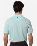 Swannies SW8700 Men's Thatcher Tipped Polo - Sky - model back