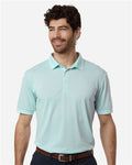 Swannies SW8700 Men's Thatcher Tipped Polo - Sky - model front