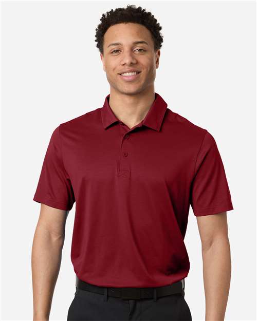 Puma Golf 631055 Men's Icon Polo 2.0 - Dark Crimson - model front