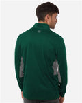 Puma Golf 628858 Men's Pure 2.0 Quarter-Zip - Dark Myrtle/ Slate Sky - model back