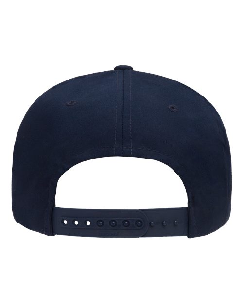 Yupoong 6002YP Classic Poplin Golf Cap - Navy - back