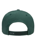 Yupoong 6002YP Classic Poplin Golf Cap - Spruce - back