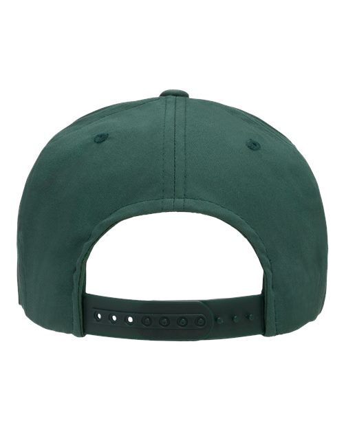 Yupoong 6002YP Classic Poplin Golf Cap - Spruce - back