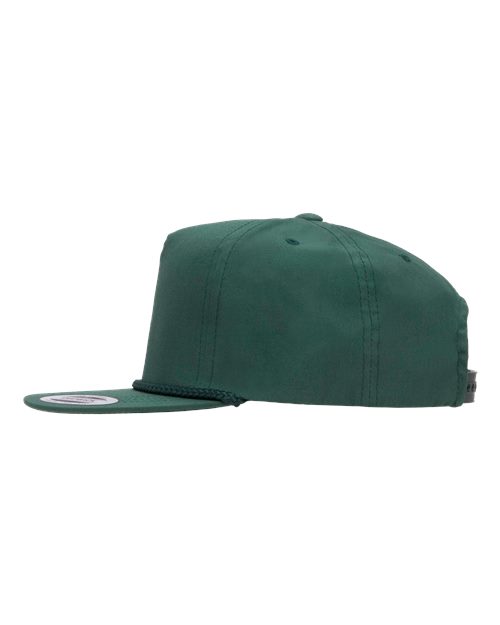 Yupoong 6002YP Classic Poplin Golf Cap - Spruce - side