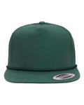 Yupoong 6002YP Classic Poplin Golf Cap - Spruce - front