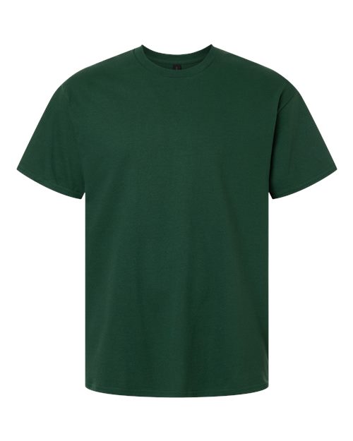 Gildan 5000 Heavy Cotton T-Shirt - Fan Dark Green - front