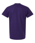Gildan 5000 Heavy Cotton T-Shirt - Fan Dark Purple - back