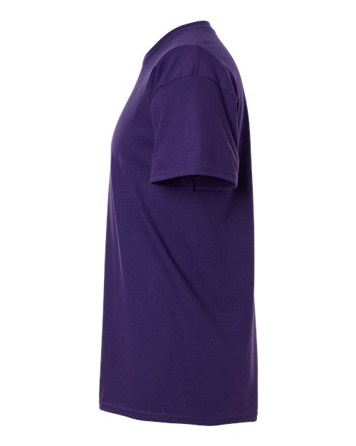 Gildan 5000 Heavy Cotton T-Shirt - Fan Dark Purple - side