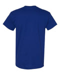 Gildan 5000 Heavy Cotton T-Shirt - Fan Deep Royal - back