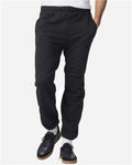 Gildan 18100 Unisex Heavy Blend Pocket Sweatpants - Black - model front