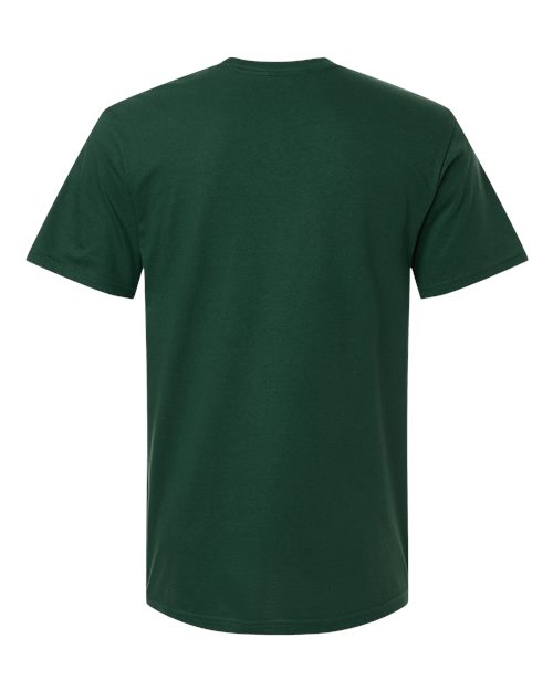 Gildan 64000 Softstyle T-Shirt - Fan Dark Green - back