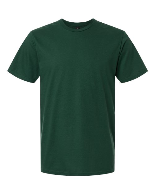 Gildan 64000 Softstyle T-Shirt - Fan Dark Green - front