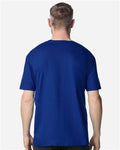 Gildan 64000 Softstyle T-Shirt - Fan Deep Royal - model back
