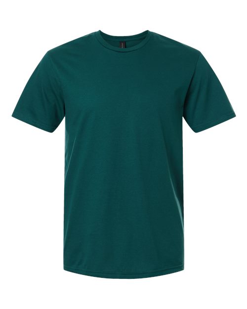 Gildan 64000 Softstyle T-Shirt - Fan Marine Green - front