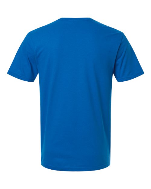 Gildan 64000 Softstyle T-Shirt - Neon Blue - back