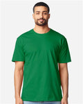 Gildan G640 Softstyle T-Shirt - Turf Green - model front